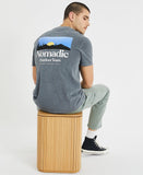 NOMADIC PARADISE Atlantic Relaxed T-Shirt - Pigment Castlerock