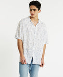 NOMADIC PARADISE Lifetime Relaxed Short Sleeve Shirt - Multi Colour Print