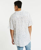 NOMADIC PARADISE Lifetime Relaxed Short Sleeve Shirt - Multi Colour Print