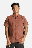 BRIXTON CHARTER 01393 SOL WASH S/S WOVEN SHIRT