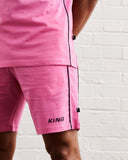 KING STEPNEY SHORTS - ELECTRIC PINK