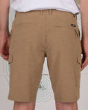 SALTY CREW Drifter 2 Cargo Hybrid Short - Tabacco