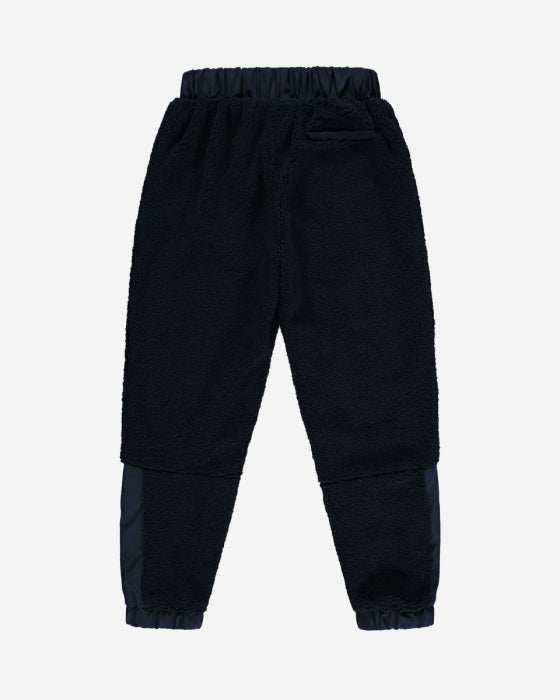 KING TENNYSON SHERPA TRACKSUIT BOTTOMS INK BLUE E Male Store