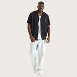 KISS CHACEY TRIUMPH RELAXED RESORT SHIRT - Black Print