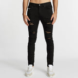KISS CHACEY Tyler Super Skinny Fit Jean - Jet Black