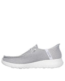 SKECHERS Slip-Ins: GOwalk Max - Halcyon White Grey