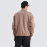 NENA AND PASADENA Vault Heavy Box Fit Sweater - Bark