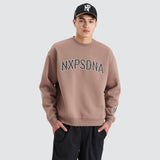 NENA AND PASADENA Vault Heavy Box Fit Sweater - Bark