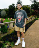 wndrr PUREBREED VINTAGE FIT TEE - Washed Grey