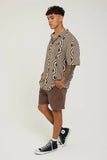 LEE WORKER 606922 RELAXED SHORT - Volcanic