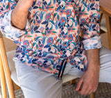 Jimmy Stuart POETRY FLORAL L/S SHIRT - Pink/Blue