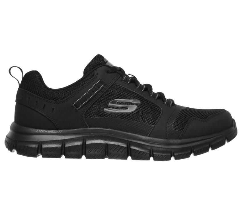 SKECHERS 232001 MEN'S TRACK KNOCKHILL Black Black