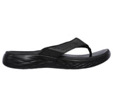 SKECHERS 55352 ON THE GO 600 SEAPORT THONGS - Black/Black