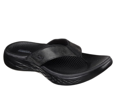 SKECHERS 55352 ON THE GO 600 SEAPORT THONGS - Black/Black