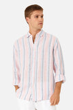 Industrie THE BARLETTA Linen Long Sleeve Shirt