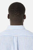 INDUSTRIE The Orwell Linen L/s Shirt - Sky/White