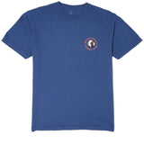 BRIXTON Rival Stamp Tee - Joe Blue