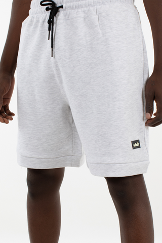 WNDRR HOXTON TECH TRACKSHORT - White Marle