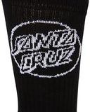 Santa Cruz MONO CRUZ Sock 4 Pack - Black