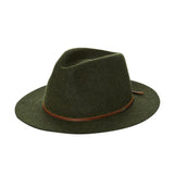 Brixton Wesley Fedora - Moss/Brown Mix