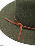 Brixton Wesley Fedora - Moss/Brown Mix