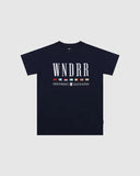 WNDRR EXCHANGE CUSTOM FIT TEE - NAVY