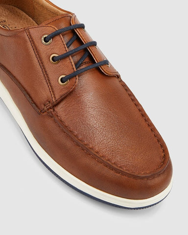 Hush Puppies Dusty Shoe - Dark Tan