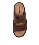 HUSH PUPPIES Slider Brown Leather