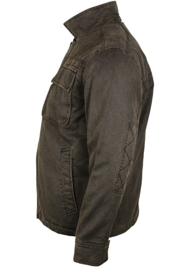 Outback Heritage T94320 Oil Skin Jacket Nutmeg