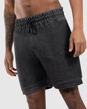 WNDRR OFFCUT TECH TRACKSHORT - Washed Black