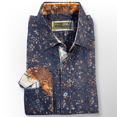 Negretti Long Sleeve Shirt - Paz Denim