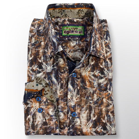 Negretti Long Sleeve Shirt - Rio Bronze