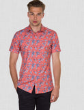 James Harper Dean Floral SS Shirt