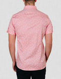 James Harper Liverpool Triangle Print SS Shirt