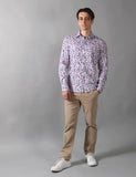 James Harper JHS278 Ditsy Floral Print Shirt