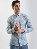 James Harper JHS310 Floating Feathers LS Shirt