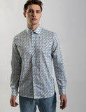 James Harper JHS310 Floating Feathers LS Shirt