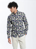JAMES HARPER JHS413 ABSTRACT PALM LS SHIRT
