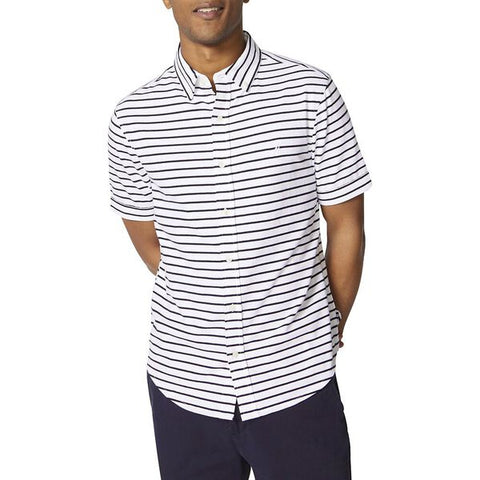 NAUTICA NAK022011BW CLASSIC FIT JERSEY SHORT SS SHIRT