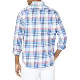 NAUTICA NAW011561BW CLASSIC FIT LS PLAID SHIRT