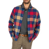 NAUTICA NAW033316NR PLAID FLANNEL SHIRT