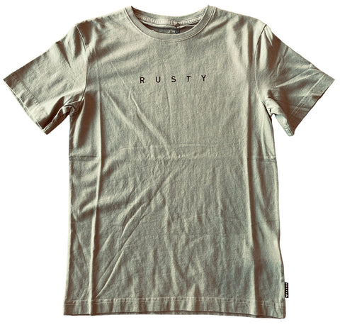 Rusty SHORT CUT SHORT SLEEVE TEE BOYS