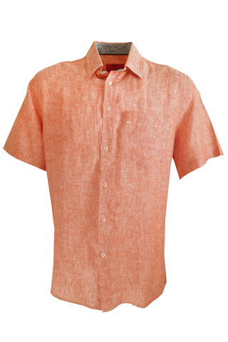 R.F.SCOTT Fields SR23579 S/S Linen Shirt