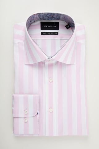 Dom Bagnato GIORGIO SHIRT FDK402 - Pink Stripe