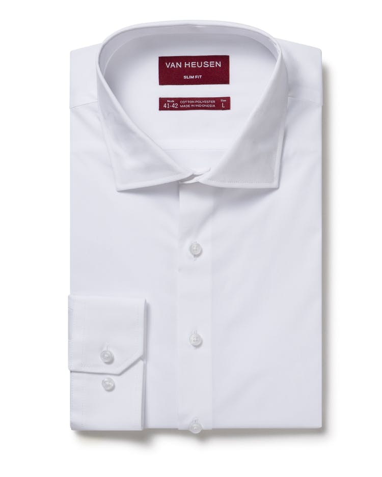 Van Heusen SLIM FIT STRETCH SHIRT VSSR311U_BWHT – E-Male Store