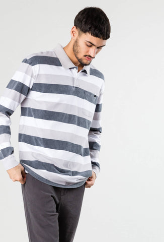 Rusty Tricycle Long Sleeve Polo