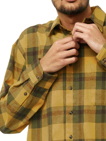 Rusty Thief Long Sleeve Shirt - Ochre