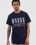 WNDRR EXCHANGE CUSTOM FIT TEE - NAVY