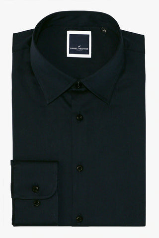 Daniel Hechter Franco Long Sleeve Shirt - Black