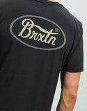 BRIXTON PARSONS S/S TAILORED TEE - Black